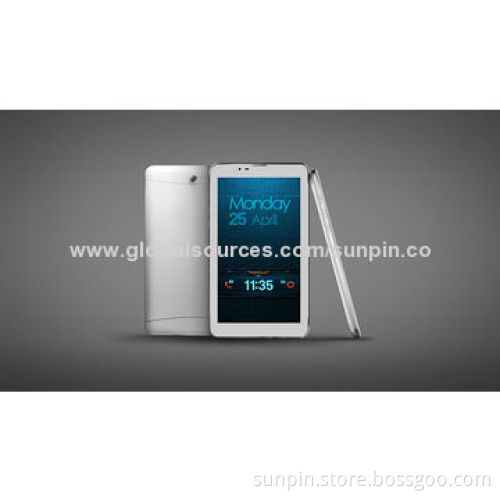 7-inch touch capacitive tablet with calling, Bluetooth, GPS, FM